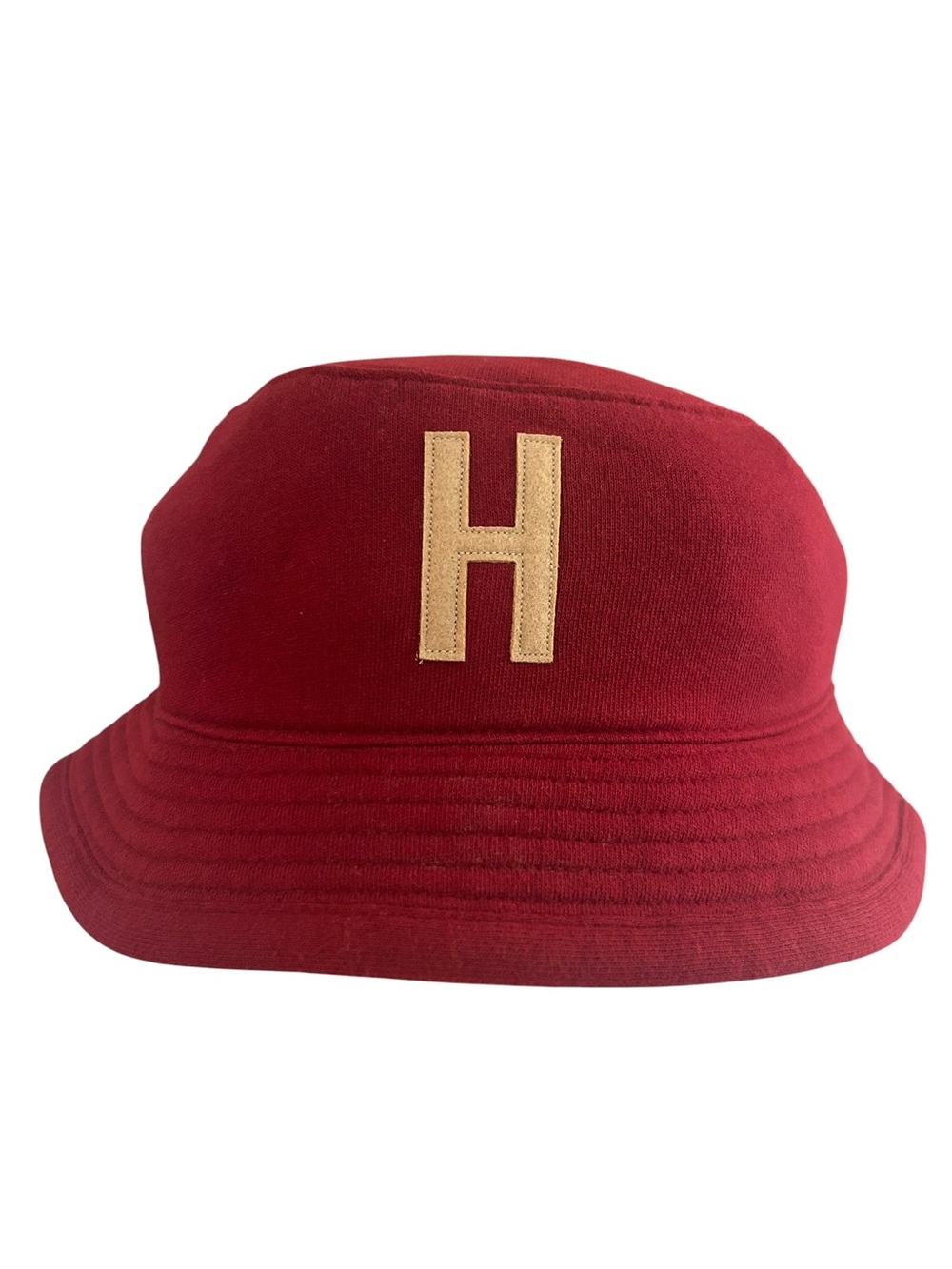 Nike 855 Olive Street x Harvard Crimson Bucket Hat Sz L Vintage